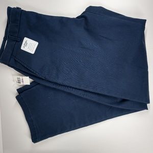 Business attire blue pants